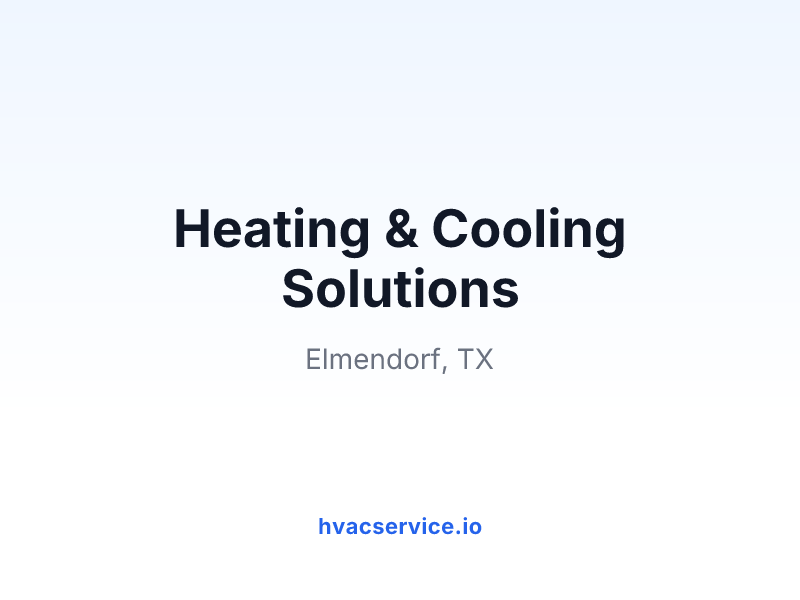 Heating & Cooling Solutions