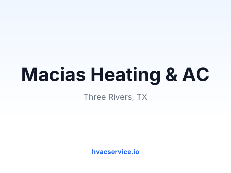 Macias Heating & AC