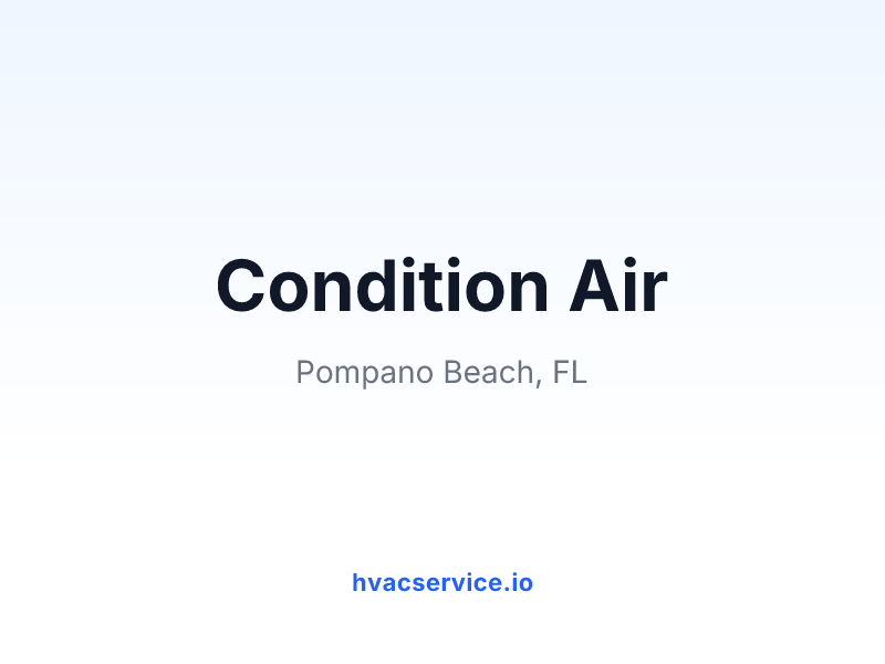 Condition Air