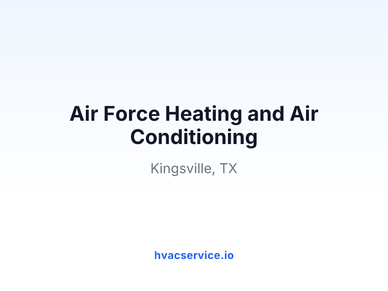 Air Force Heating and Air Conditioning