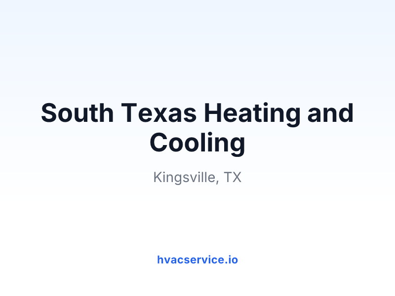 South Texas Heating and Cooling