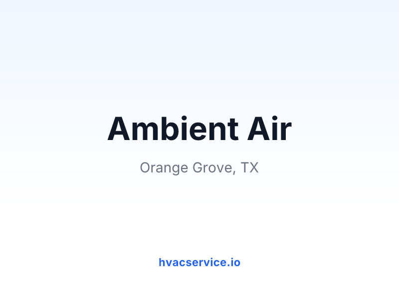 Ambient Air