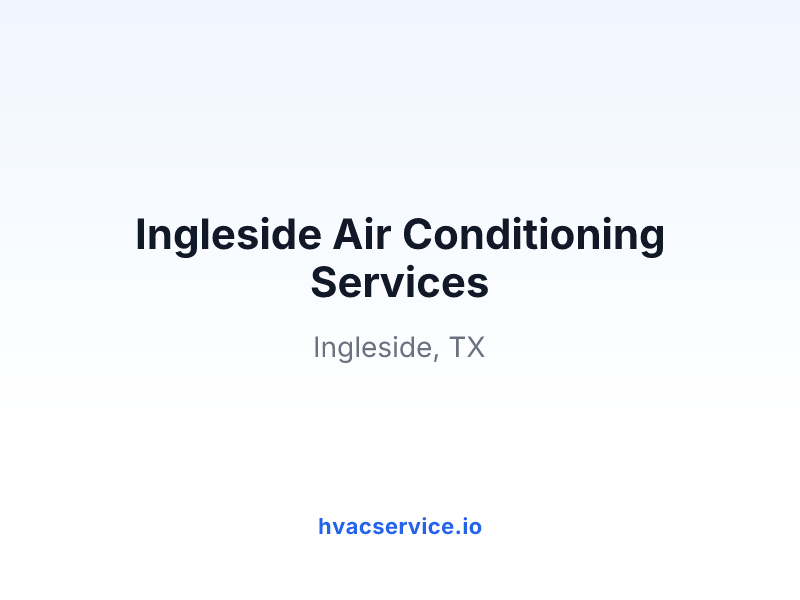 Ingleside Air Conditioning Services