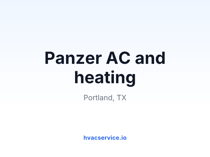 Panzer AC and heating