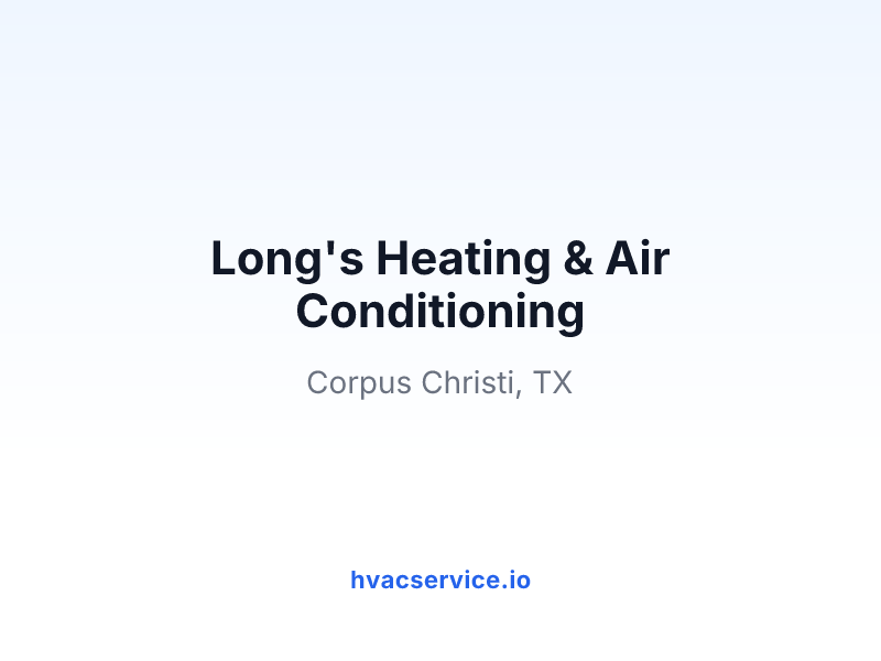 Long's Heating & Air Conditioning