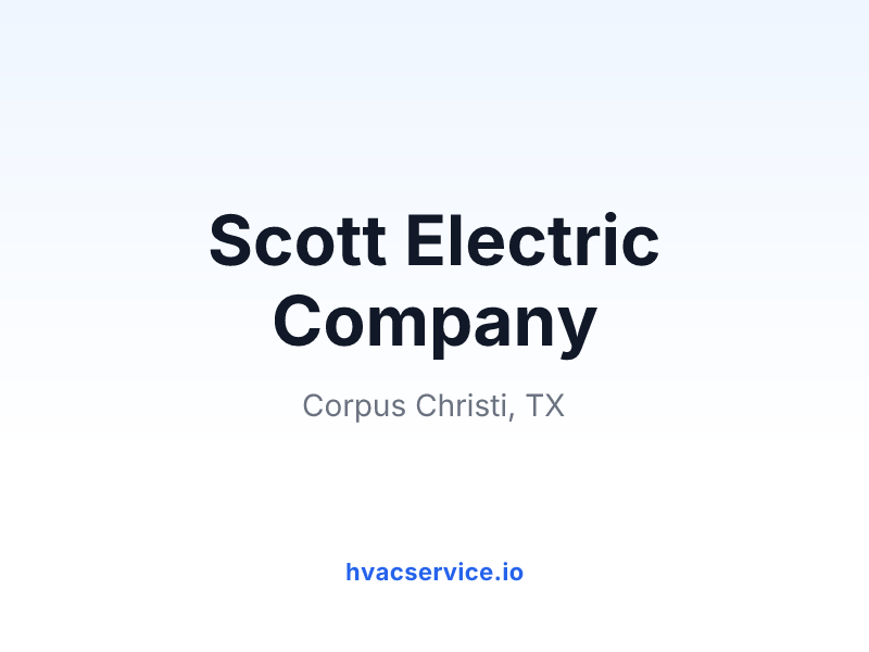 Scott Electric Company