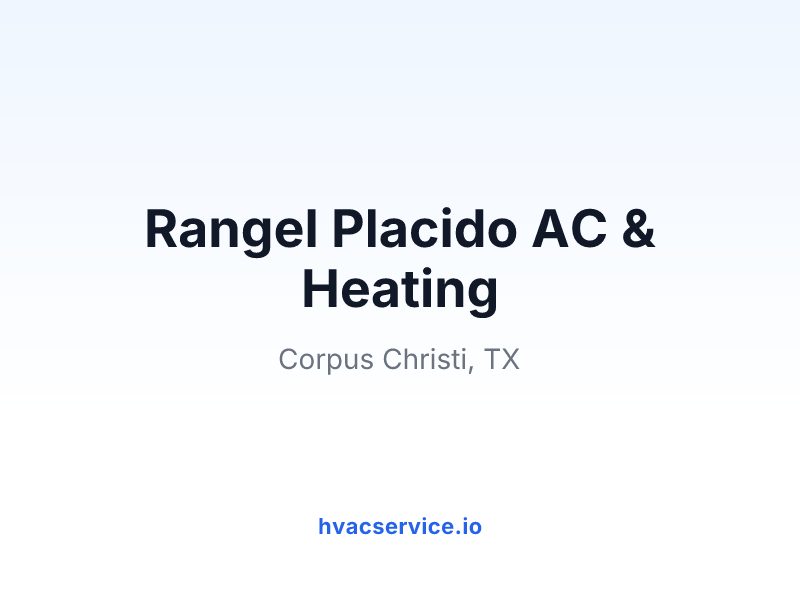 Rangel Placido AC & Heating