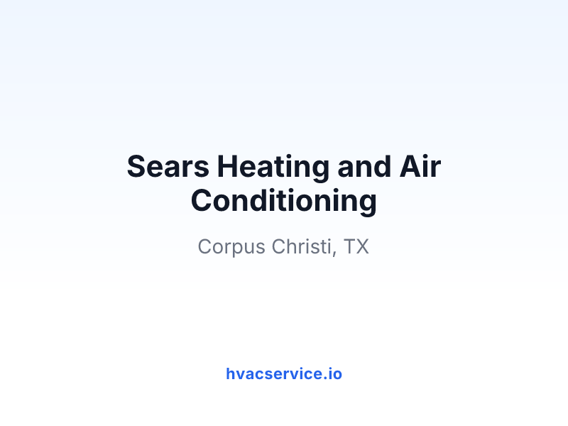 Sears Heating and Air Conditioning