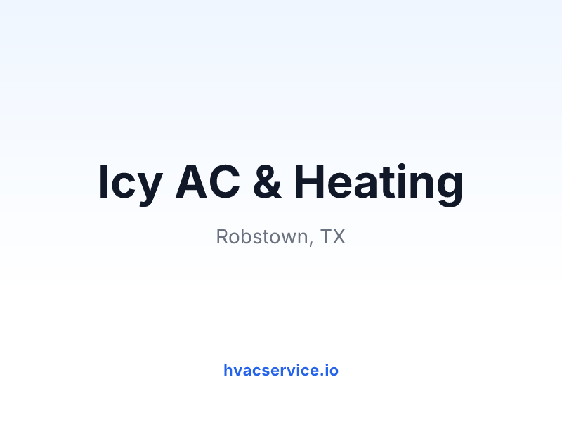 Icy AC & Heating