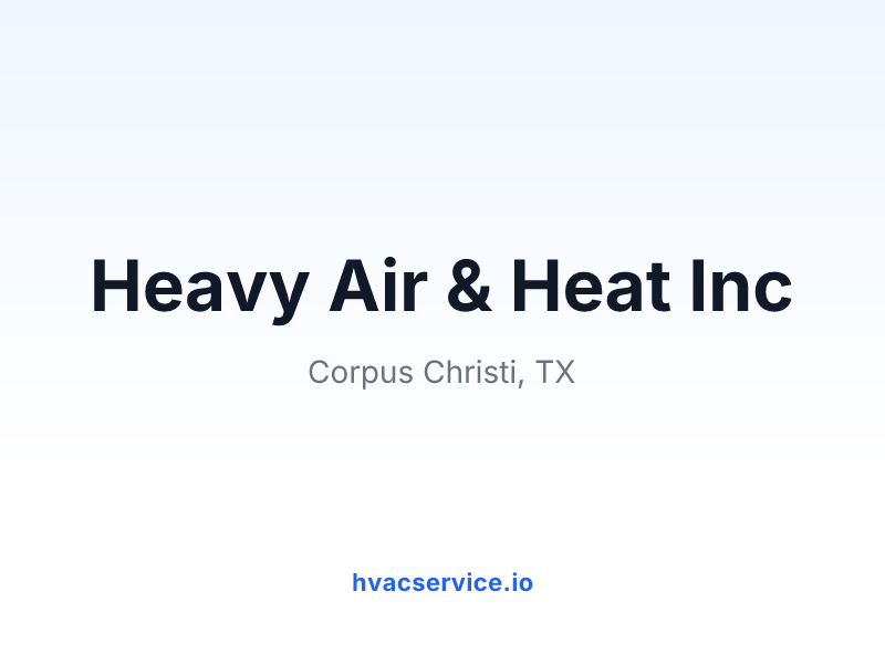 Heavy Air & Heat Inc