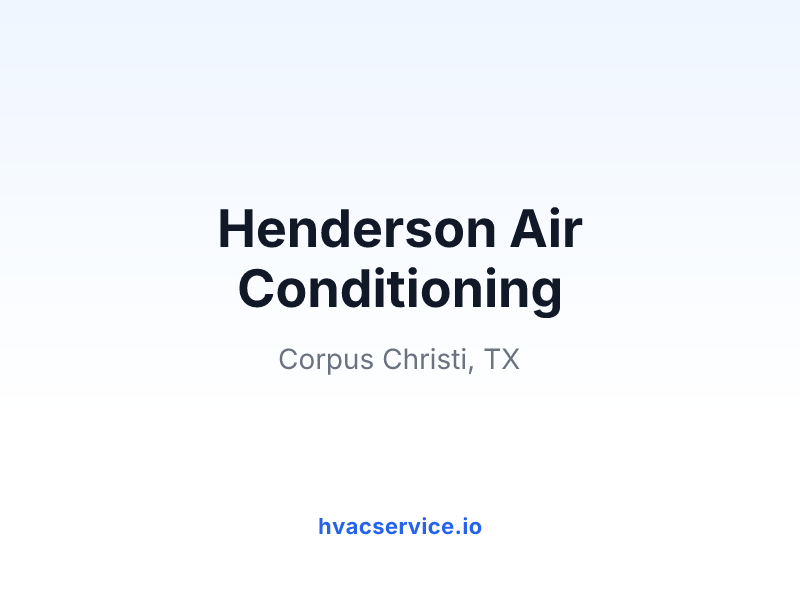 Henderson Air Conditioning