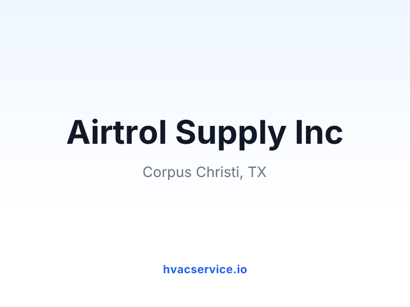 Airtrol Supply Inc