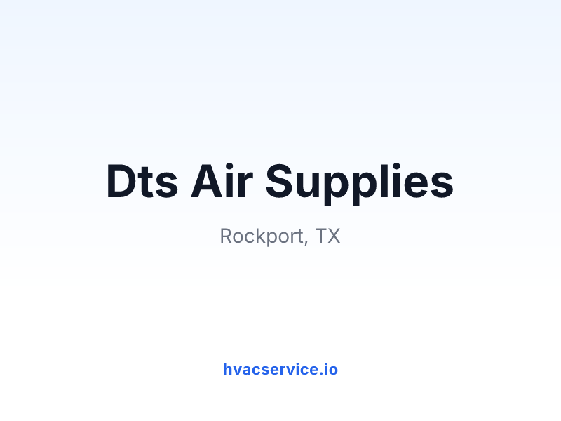 Dts Air Supplies