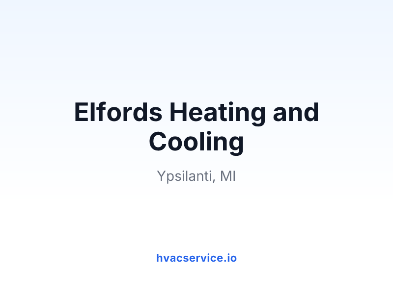 Elfords Heating and Cooling