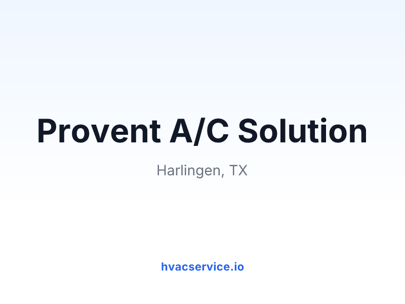 Provent A/C Solution