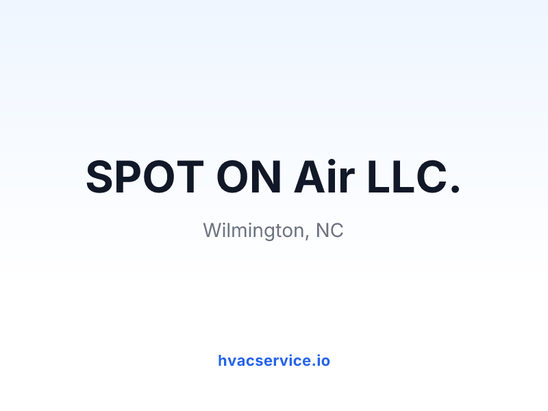 SPOT ON Air LLC.