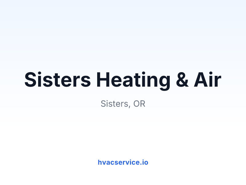 Sisters Heating & Air