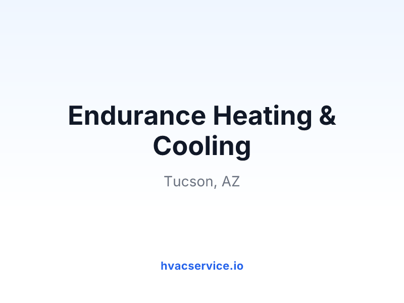 Endurance Heating & Cooling