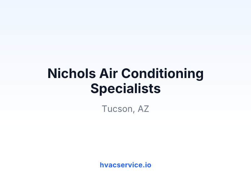 Nichols Air Conditioning Specialists