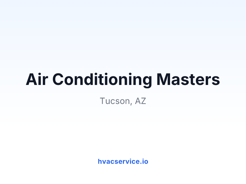 Air Conditioning Masters