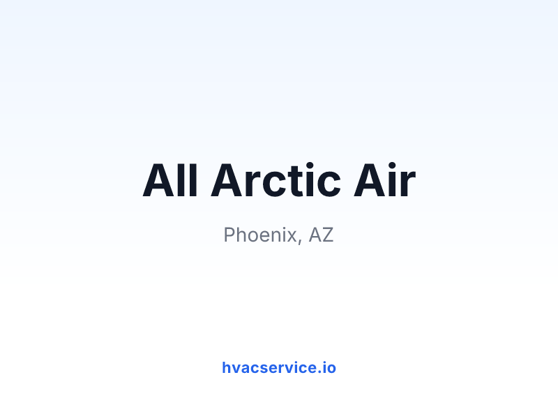 All Arctic Air
