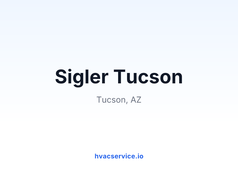 Sigler Tucson