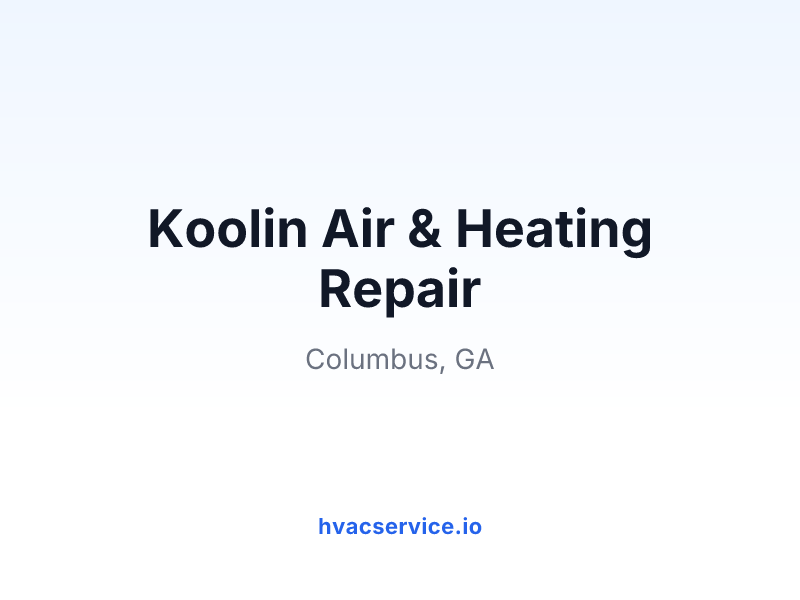 Koolin Air & Heating Repair