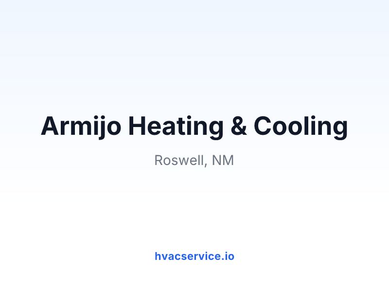 Armijo Heating & Cooling