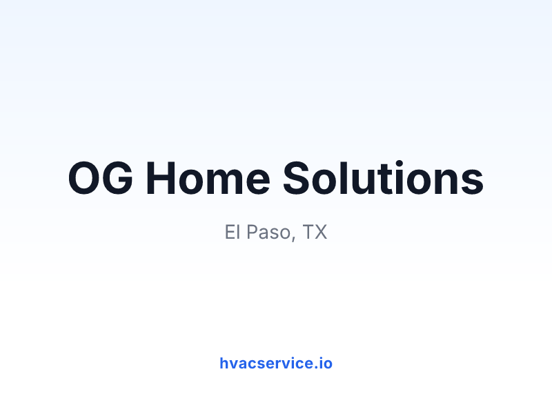 OG Home Solutions