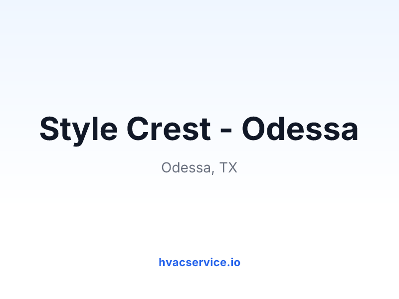 Style Crest - Odessa