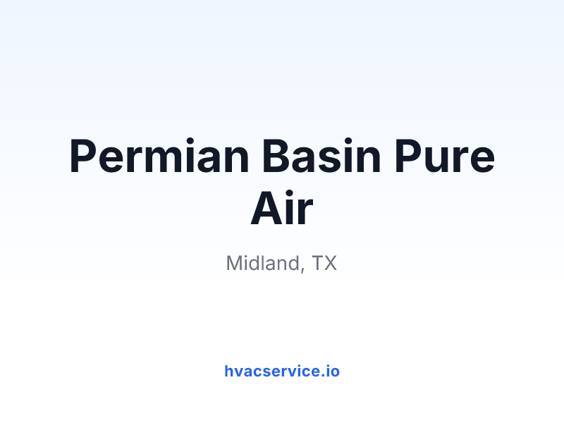 Permian Basin Pure Air