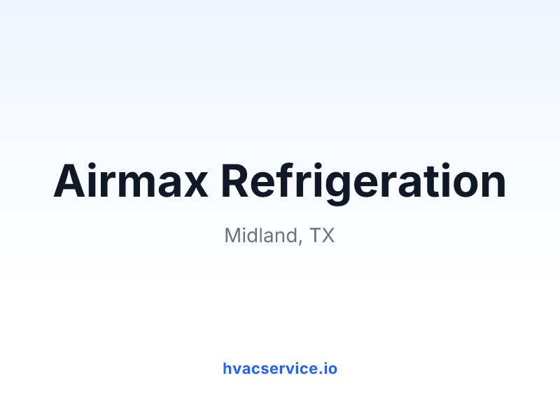 Airmax Refrigeration