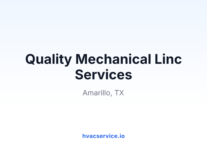 Quality Mechanical Linc Services