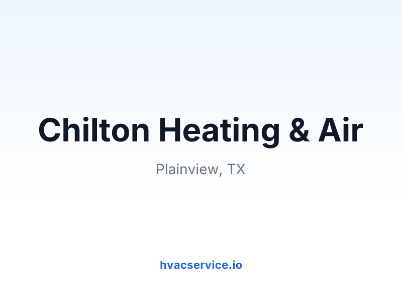 Chilton Heating & Air