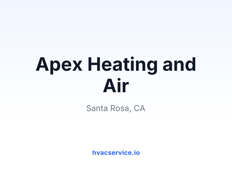 Apex Heating and Air