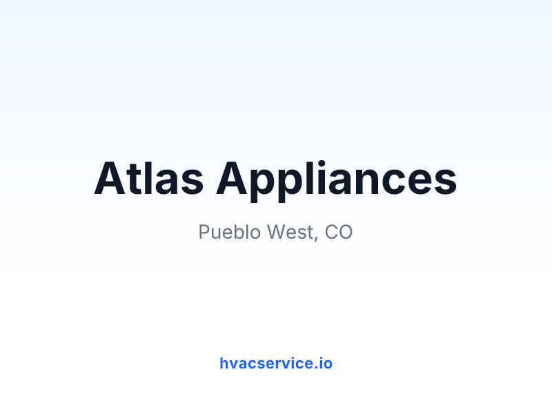 Atlas Appliances