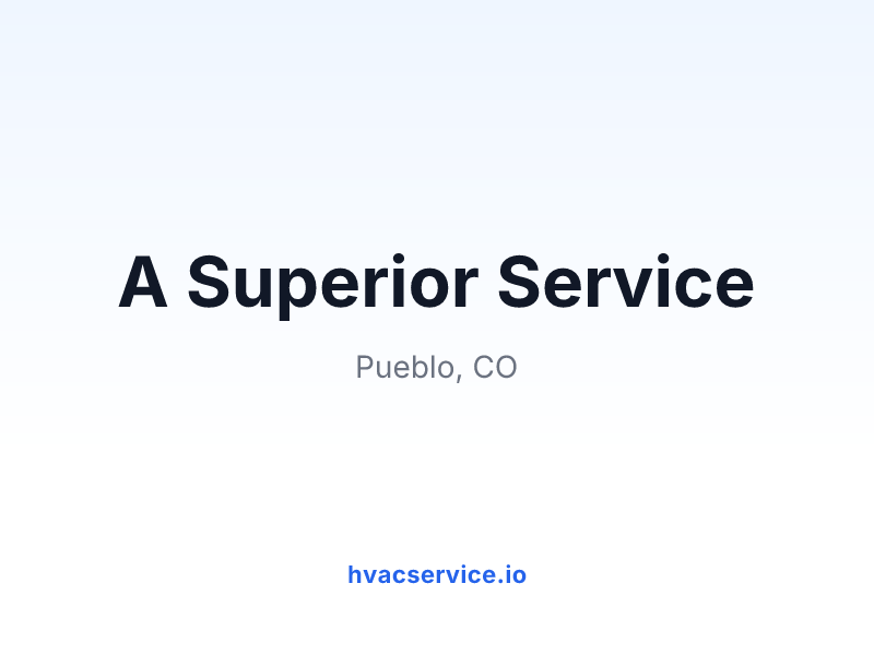 A Superior Service