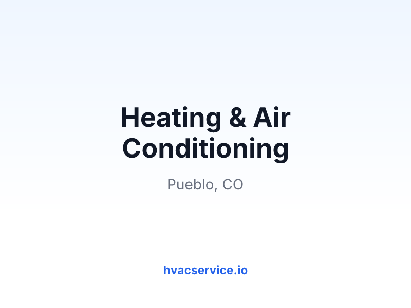 Heating & Air Conditioning
