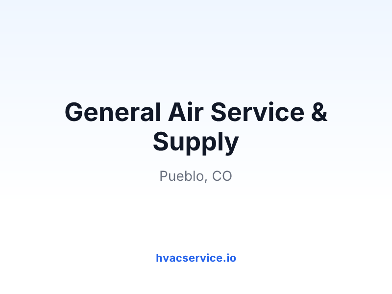 General Air Service & Supply