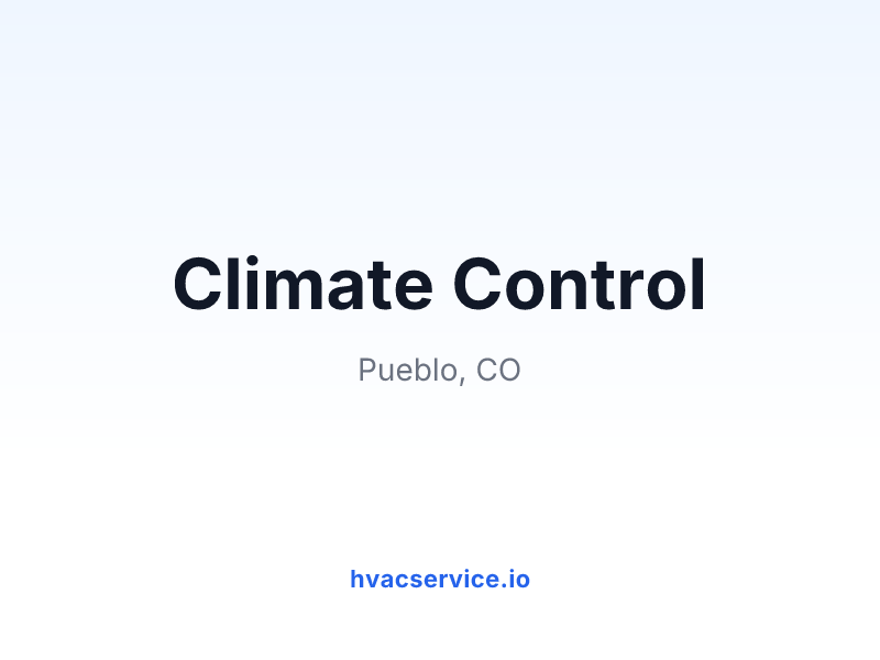 Climate Control