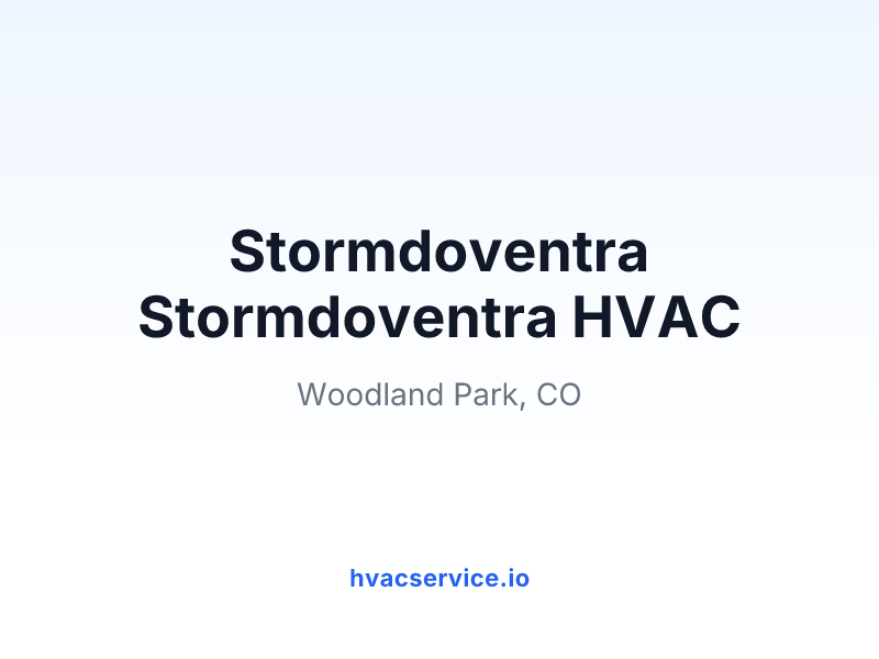Stormdoventra Stormdoventra HVAC