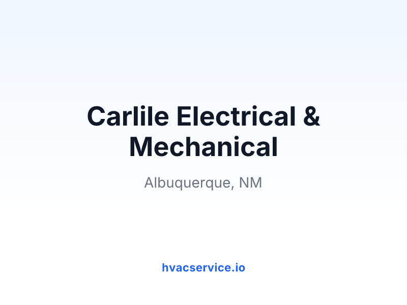 Carlile Electrical & Mechanical