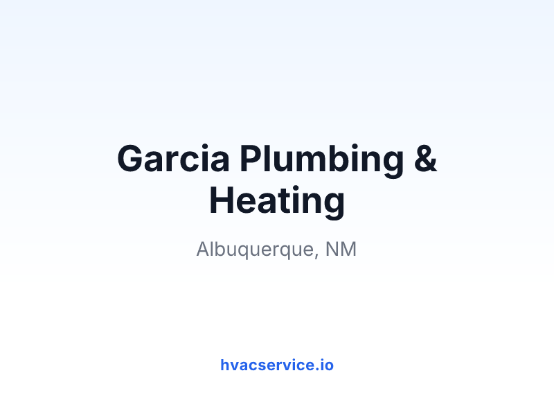 Garcia Plumbing & Heating