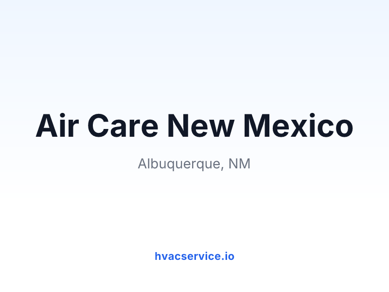 Air Care New Mexico