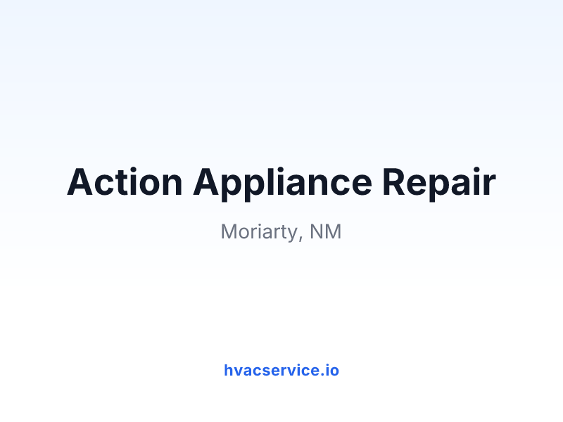 Action Appliance Repair