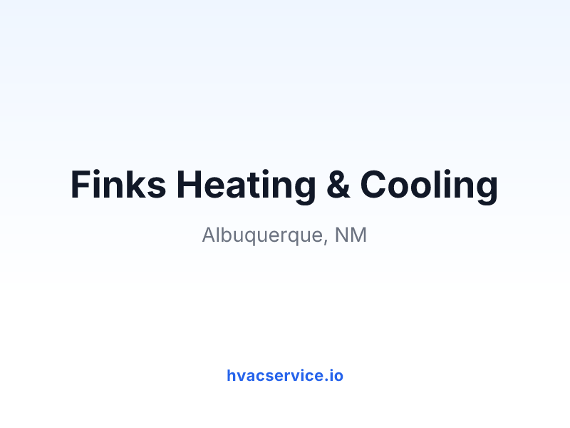 Finks Heating & Cooling