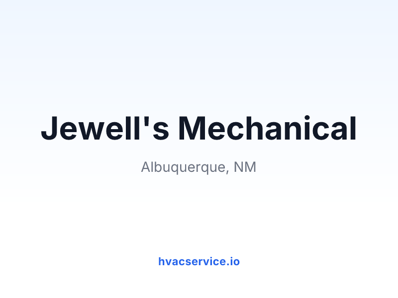 Jewell's Mechanical