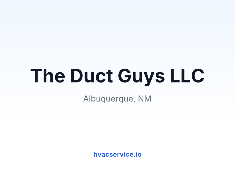 The Duct Guys LLC