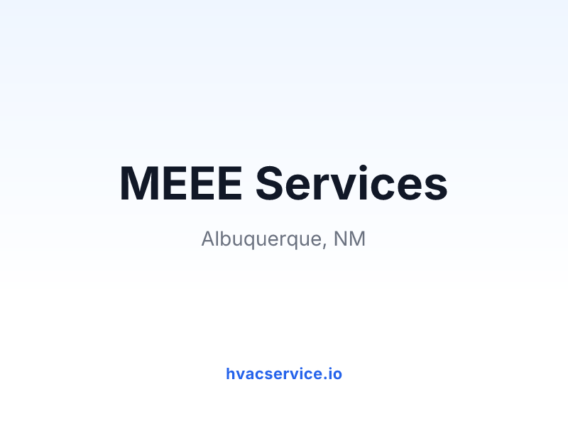 MEEE Services