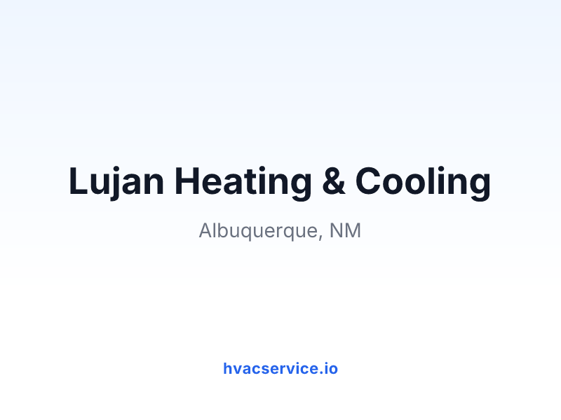 Lujan Heating & Cooling